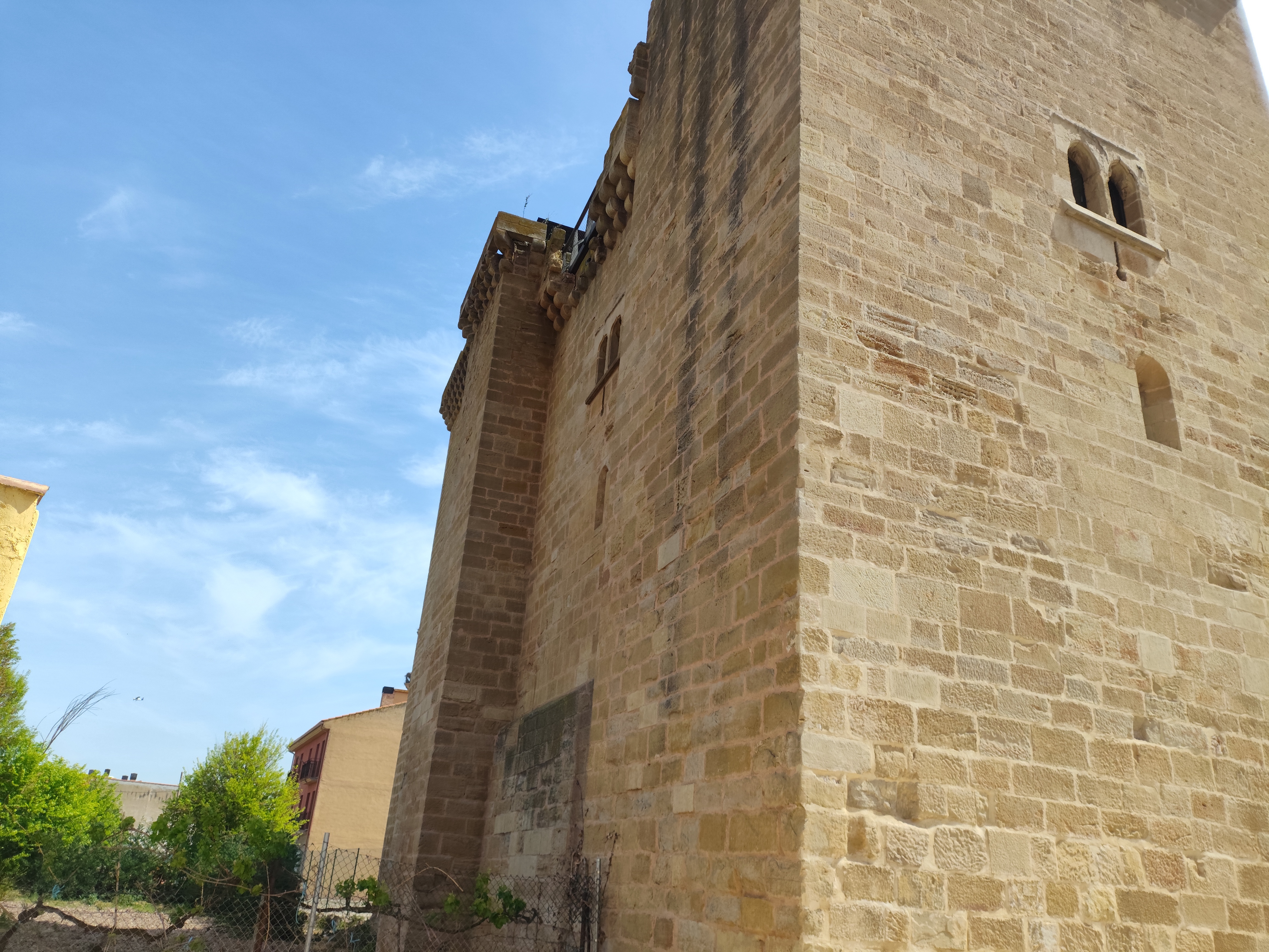 Castillo de Aguas Mansas - Fachada Posterior